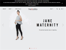 Tablet Screenshot of hellolilo.com